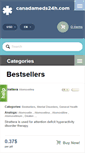 Mobile Screenshot of canadameds24h.com
